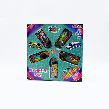 Mini Pull-Back Cars Bundle – Set of 5