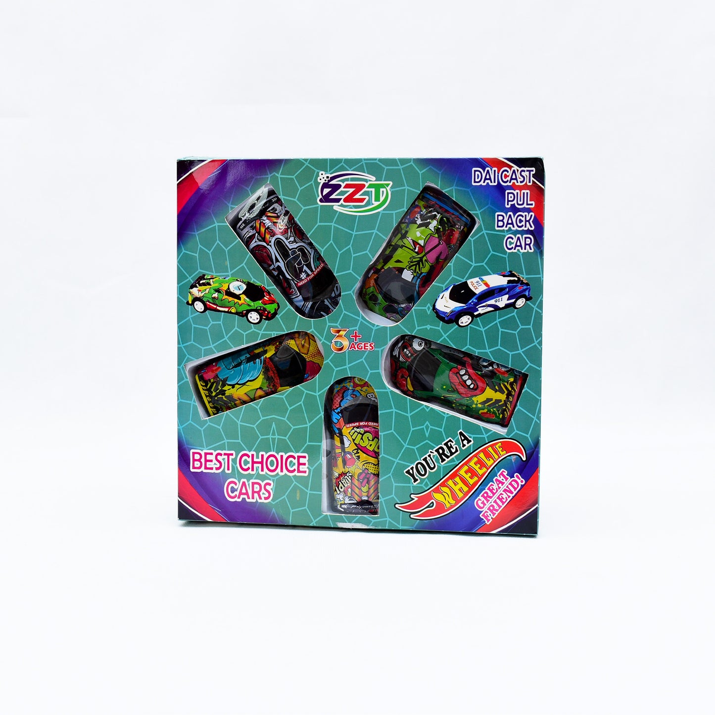 Mini Pull-Back Cars Bundle – Set of 5