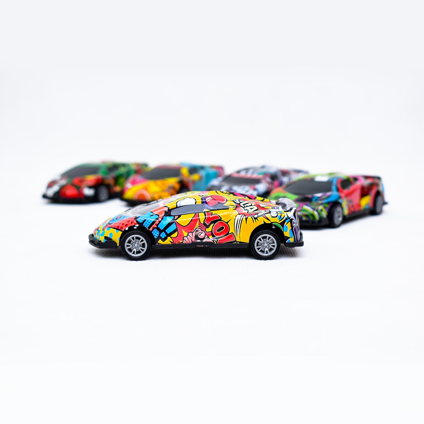 Mini Pull-Back Cars Bundle – Set of 5