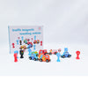 Wooden Magnetic Traffic Vehicle Learning Set