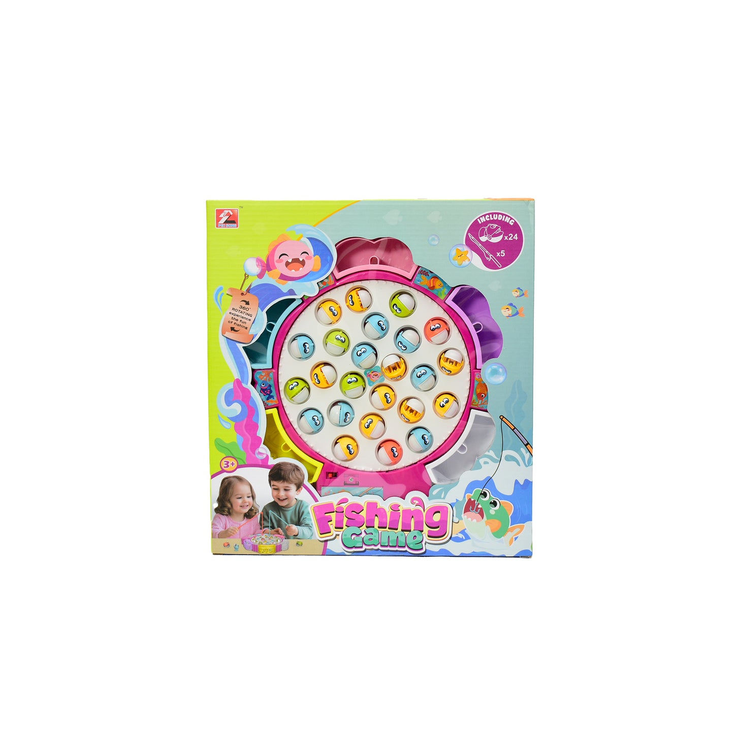 Kids Rotating Fishing Game